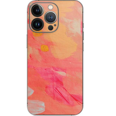 Colored Finger Paint iPhone 14 Pro Skin